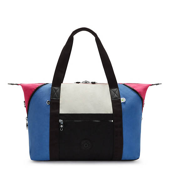 Kipling Art Medium Tote Bags Sapphire Pink | CA 1761TC